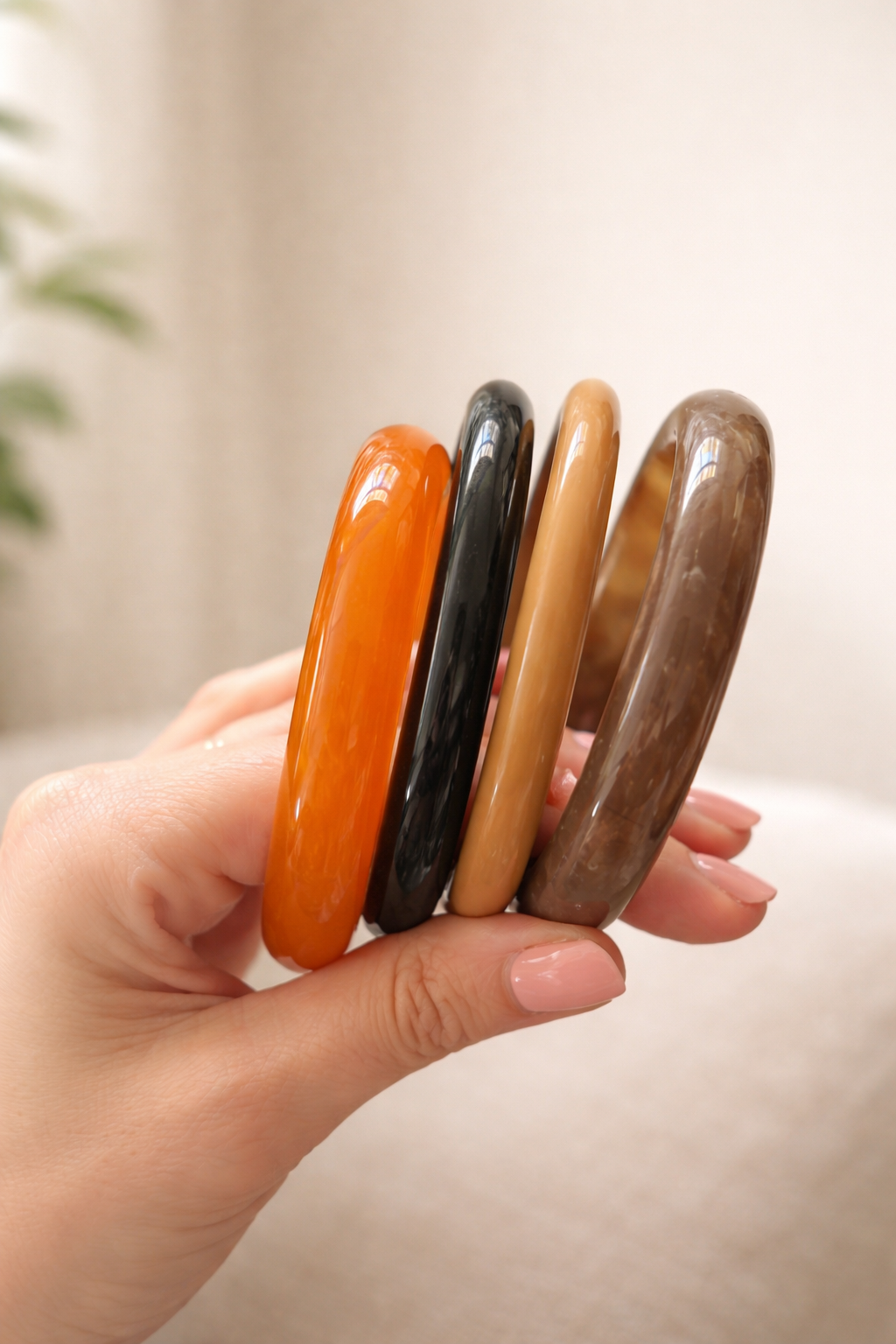 Lot de bracelets acryliques