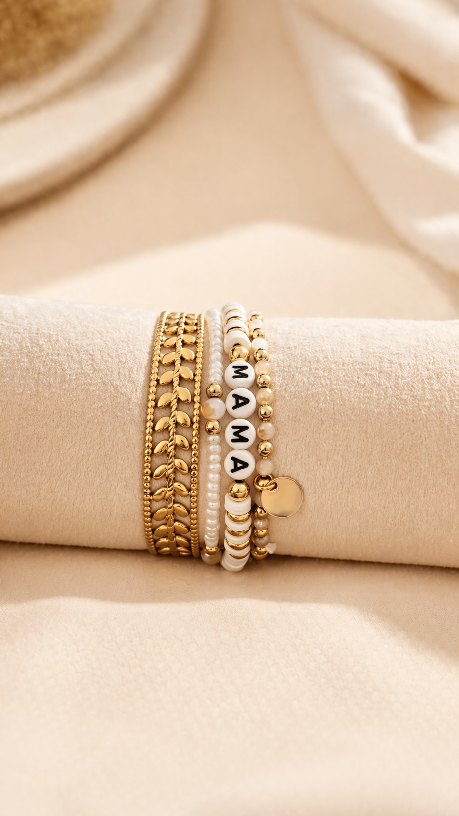 Lot de bracelets mama pampille ✨