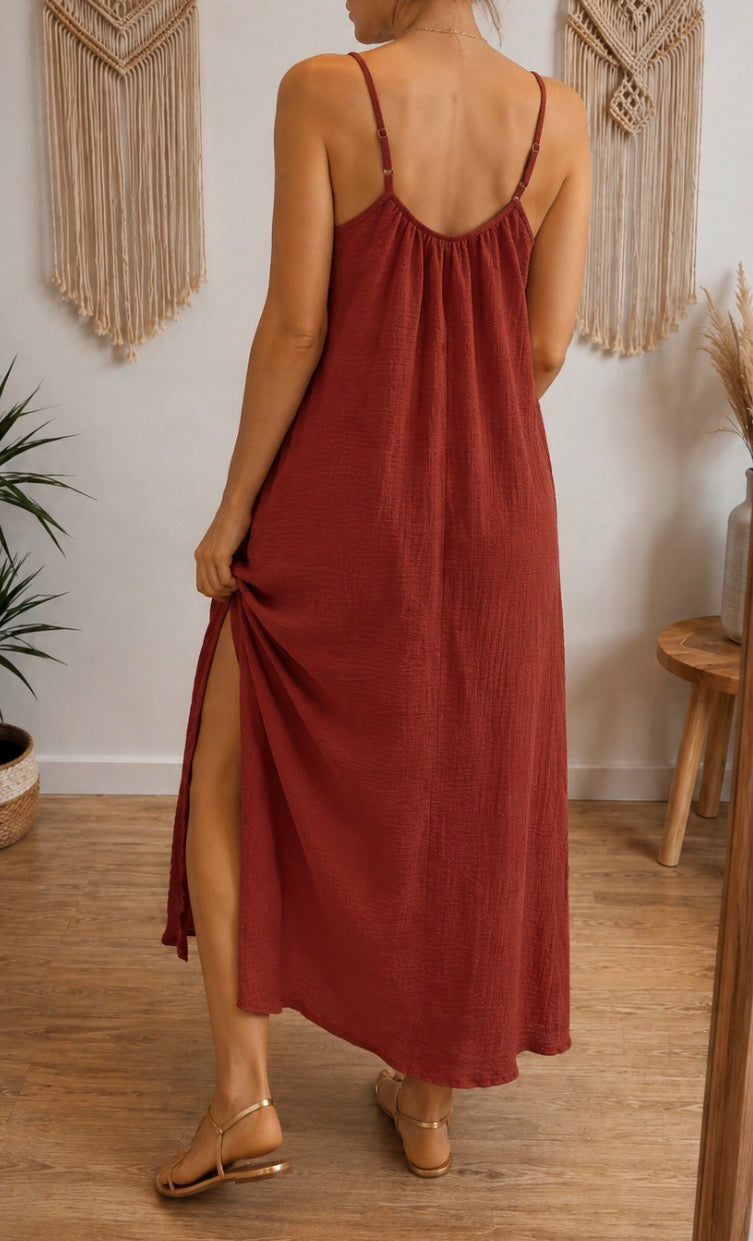 Robe Longue 100% Coton