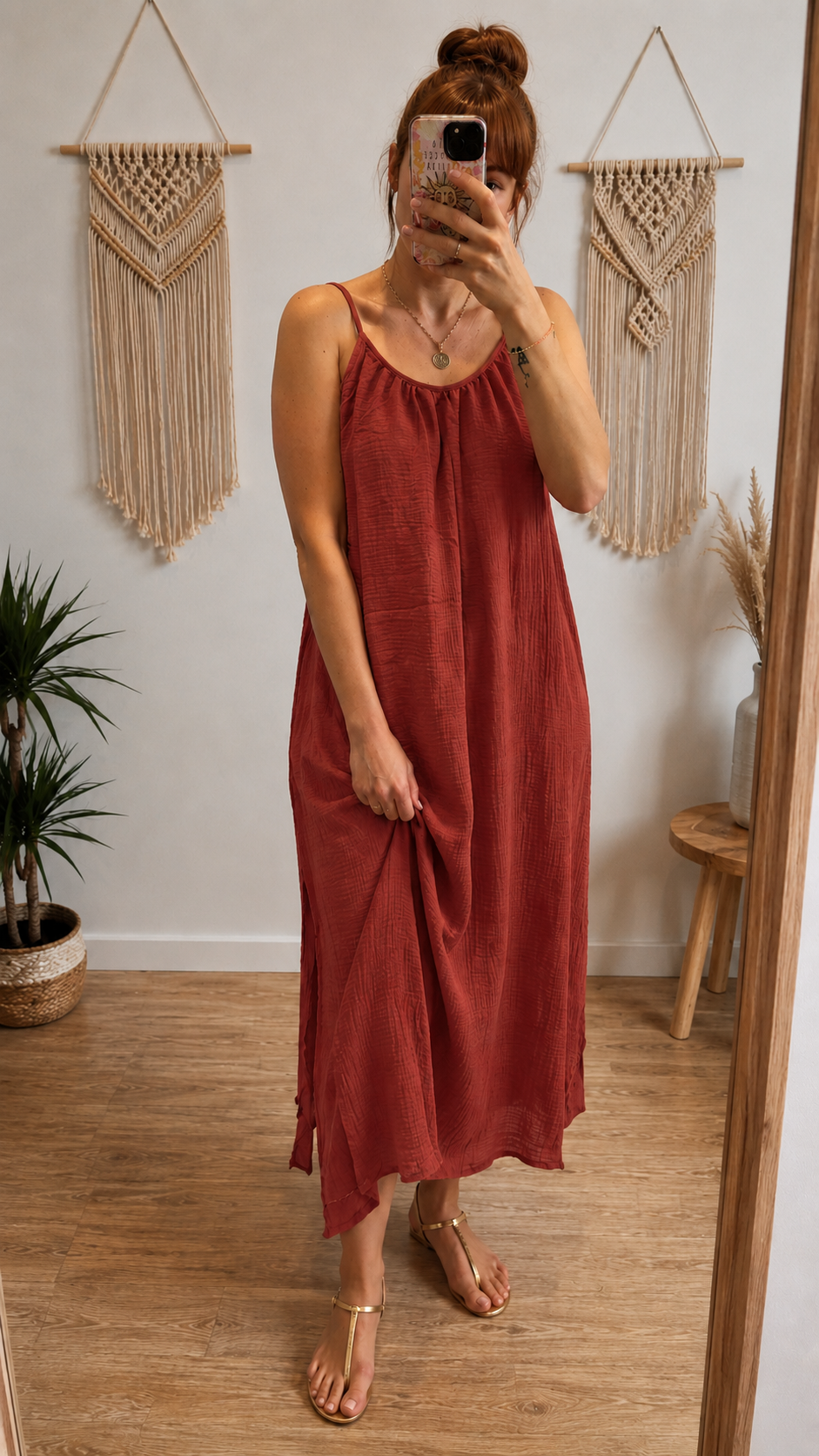 Robe Longue 100% Coton