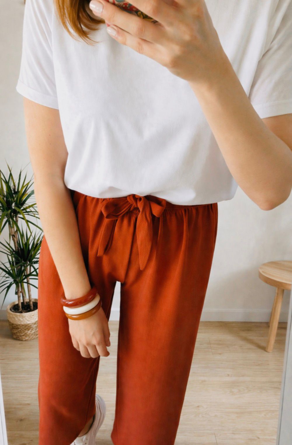 Pantalon fluide rouille 🍂 – Made in France