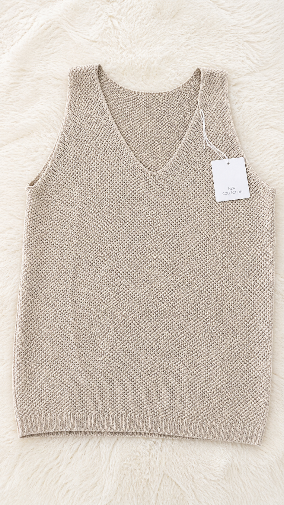 ✨ Top maille brillante – Made in Italy