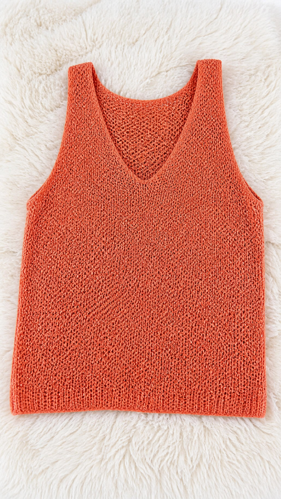 ✨ Top maille brillante – Made in Italy